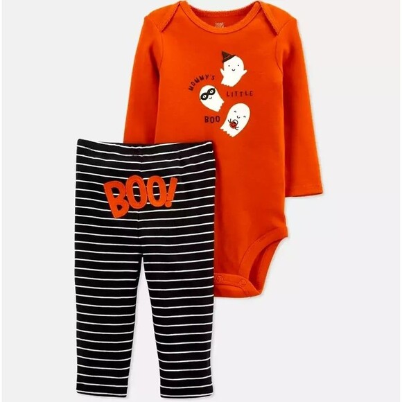 Carter's Just One You Mommy's Little Boo Halloween 2-Pc Outfit (Infant Size 6M) - Picture 4 of 4
